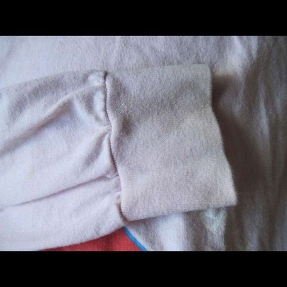 Cupid's Helpers STOP In The Name Of Love Kroger Floral Small Long Sleeve Shirt - Picture 6 of 15